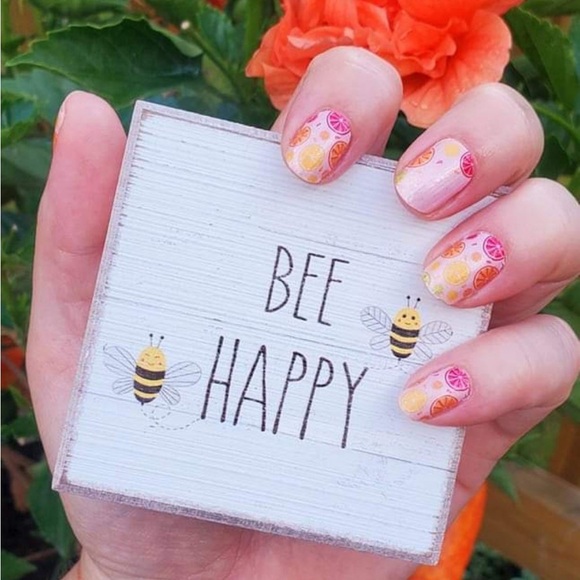 *Retired* Color Street: Main Squeeze | Fruit Summer Pastel Pink Spring Orange - Picture 8 of 12